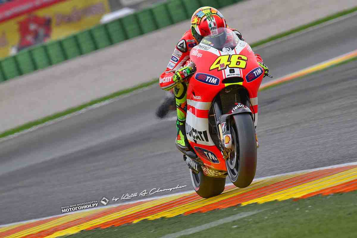 Валентино Росси обещал протестировать новый Ducati Desmosedici GP22 на тестах IRTA MotoGP