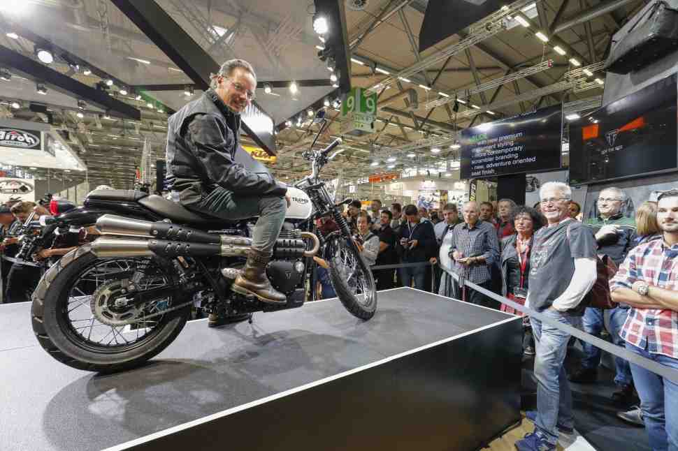 INTERMOT-2018: Triumph Street Scrambler (2019)