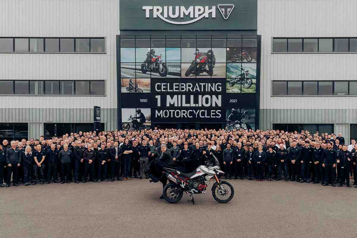 Triumph произвел миллионный мотоцикл