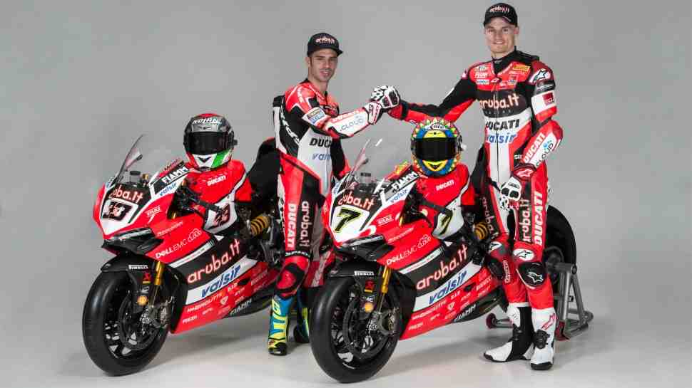 WorldSBK: пилоты и ливреи Aruba.it Racing – Ducati