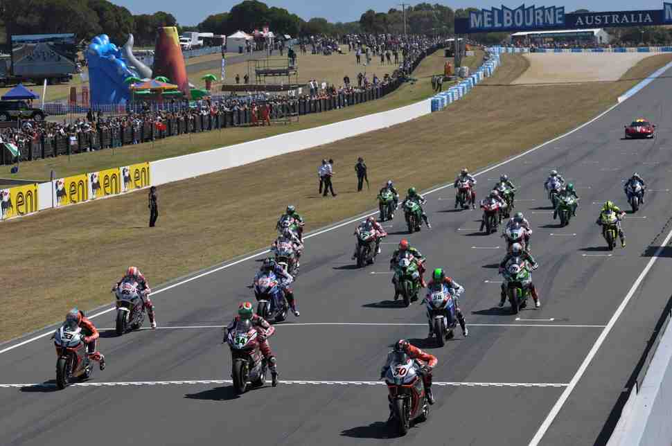 Расписание трансляций AUSWorldSBK 2017