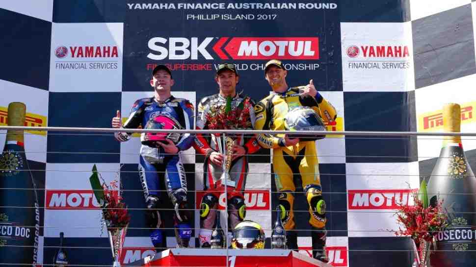 WSS: Результаты первой гонки сезона в Phillip Island
