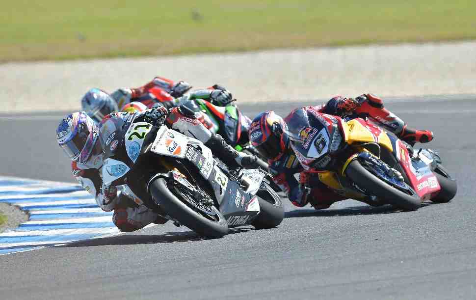 WSBK: Althea BMW S1000RR стал самым быстрым в Австралии