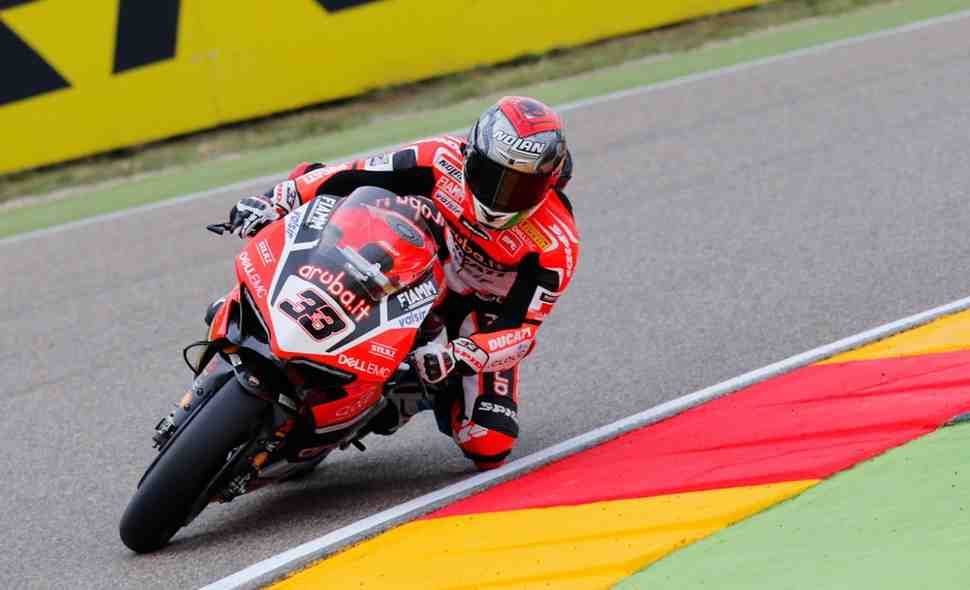 WSBK: Рэй и Меландри поспорят за Superpole - итоги пятницы в Арагоне