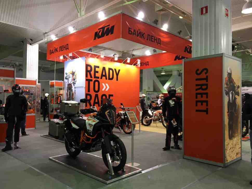 Вся линейка новых KTM Super Adventure - на ЮМЭКС-2017!