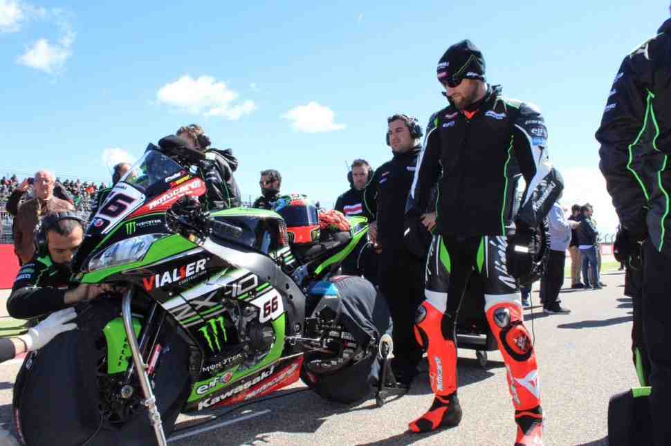 WSBK: Том Сайкс выступал в Арагоне с температурой