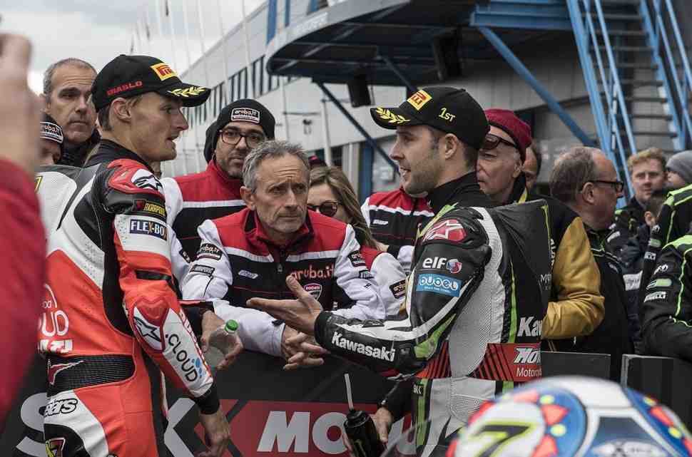 WSBK: Конфликт между Джонатаном Рэем и Чазом Девисом не утихает