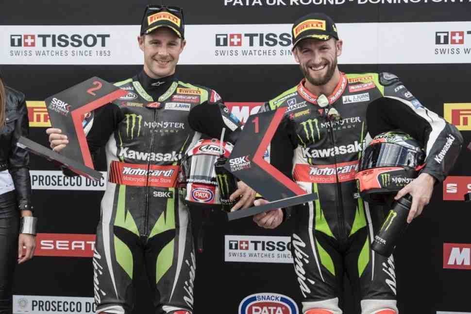 WSBK: Superpole - Девис прорвал оборону Kawasaki в Донингтоне