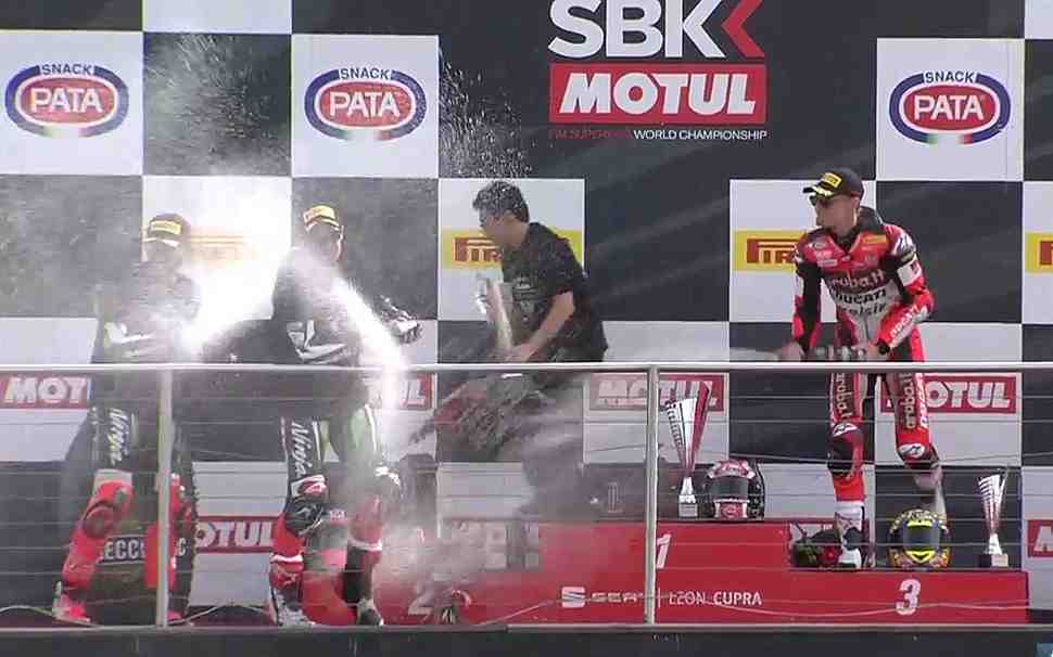 WSBK: Результаты гонок в Donington Park