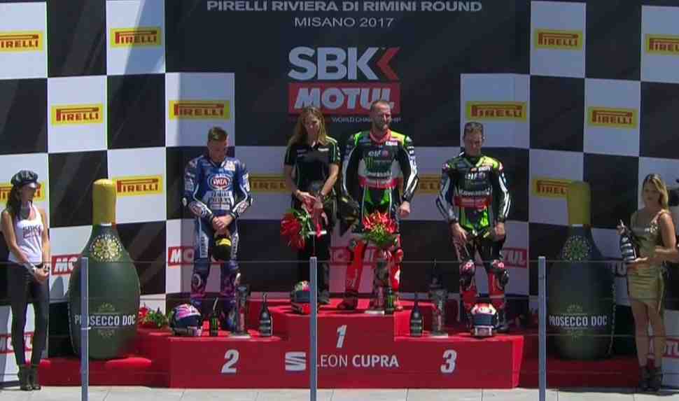 WSBK: Результаты 1 гонки в Misano World Circuit