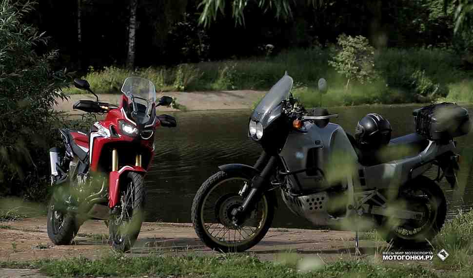 Тест-драйв: Сравнение Honda Africa Twin XRV750 и CRF1000L - Философия легенды