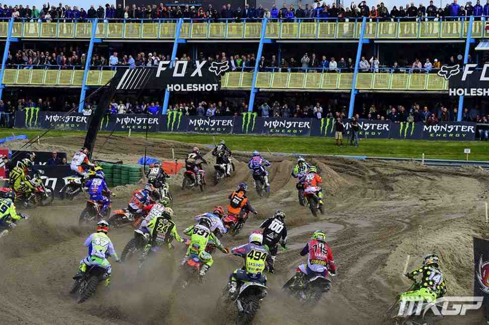 Мотокросс: видео Гран-При Нидерландов MXGP/MX2 - Ассен