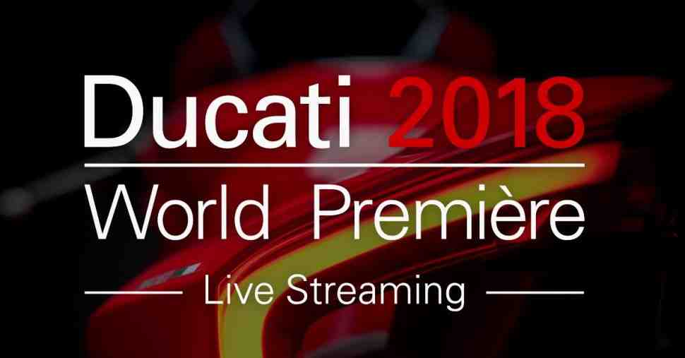 EICMA-2017: 5 ноября смотрите презентацию Ducati в прямом эфире на МОТОГОНКИ.РУ