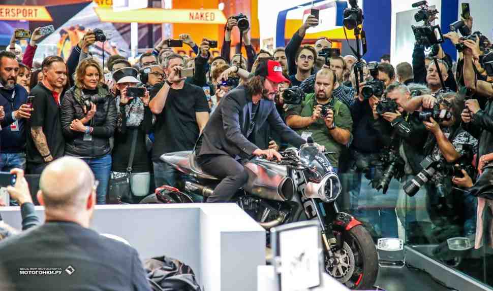 Киану Ривз представил на EICMA-2017 ARCH METHOD143 - фотографии и детали