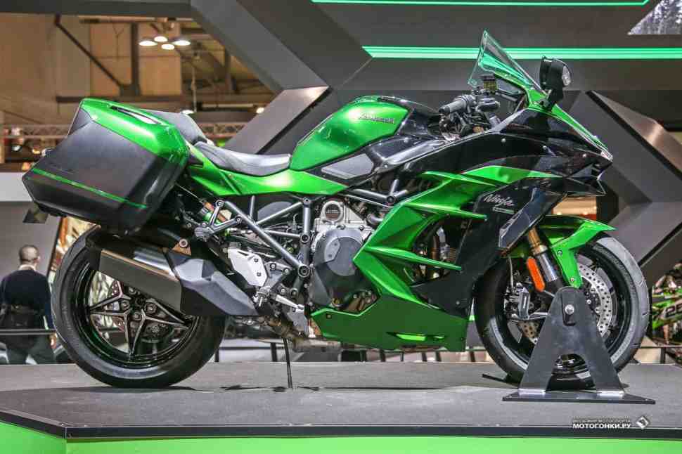 EICMA-2017: Kawasaki Ninja H2 SX - В Альпы на второй космической скорости