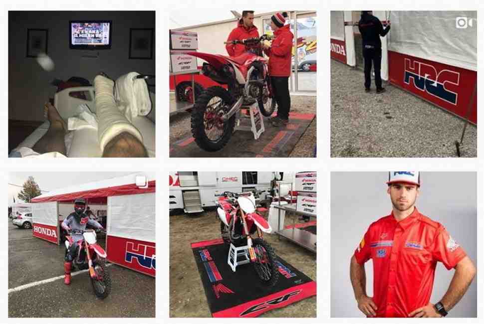 Мотокросс MXGP: новобранцу HRC Бриану Богерсу предстоит операция