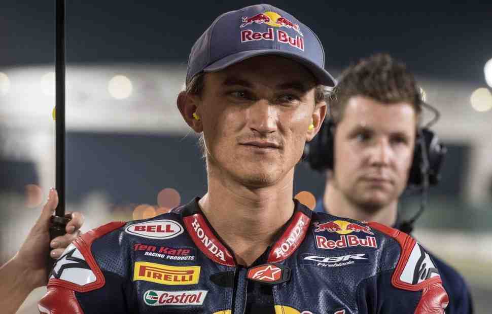 Американец Джейк Ганье назван вторым пилотом Red Bull Honda WorldSBK