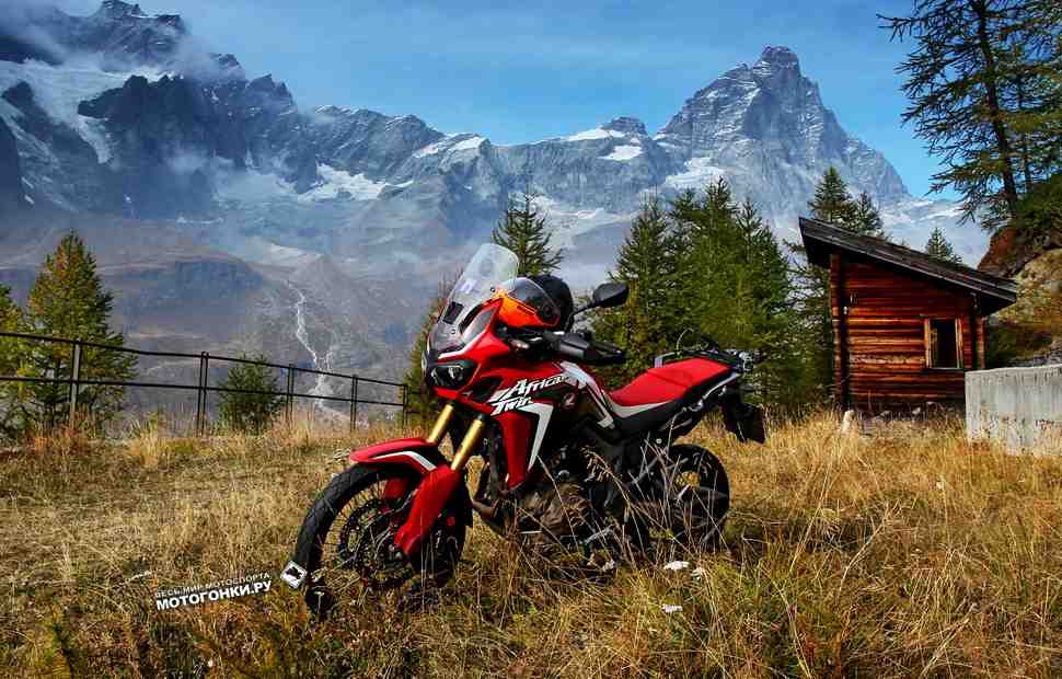 Longride: Honda CRF1000L Africa Twin – Обратная сторона Маттерхорна