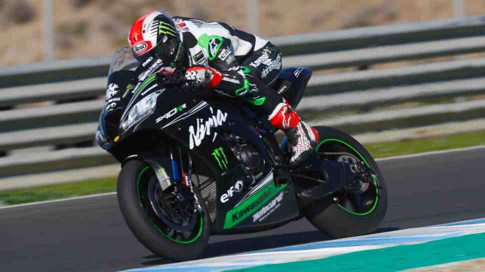WSBK: Kawasaki уверенно возглавляет зимнюю тестовую сессию в Испании