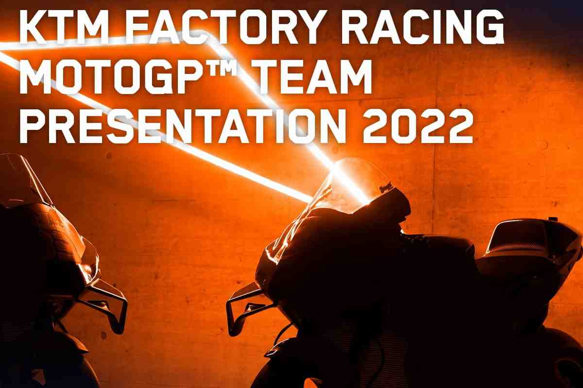 KTM Factory Racing назначила презентацию команд MotoGP на 27 января