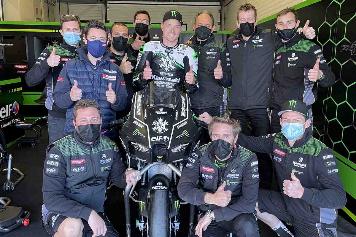 WSBK: Алекс Лоус - счастлив, быстр, готов к официальным тестам в Барселоне
