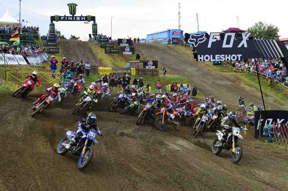 Мотокросс: видео квалификации Гран-При Чехии MXGP/MX2
