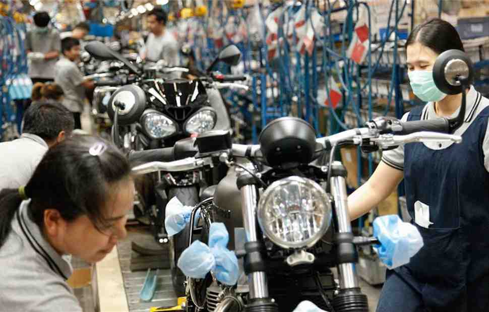 Triumph Motorcycles перенесла производство мотоциклов в Таиланд