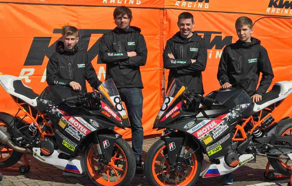 Q-team в KTM ADAC Junior Cup: превосходный дебют Мараева и Васильева в Ассене