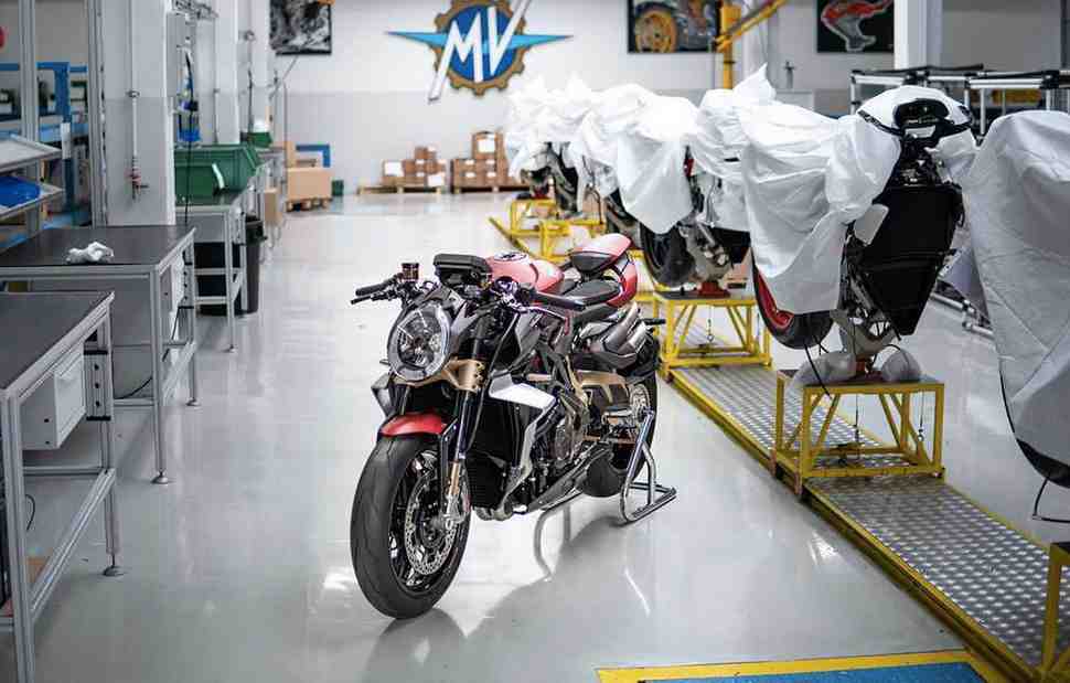 MV Agusta первой среди итальянских компаний возобновит производство после карантина