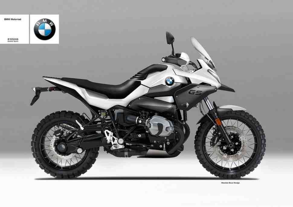 Сногсшибательный концепт BMW R1250 GS от Обердана Бецци