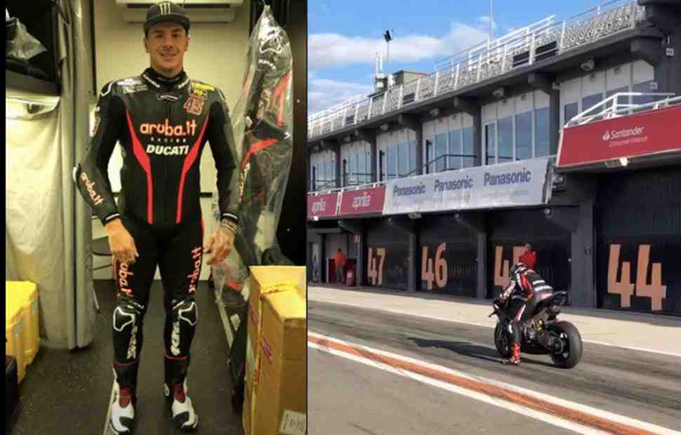 Скотт Реддинг приступил к работе в Aruba.it Racing Ducati World Superbike: первые тесты в Валенсии