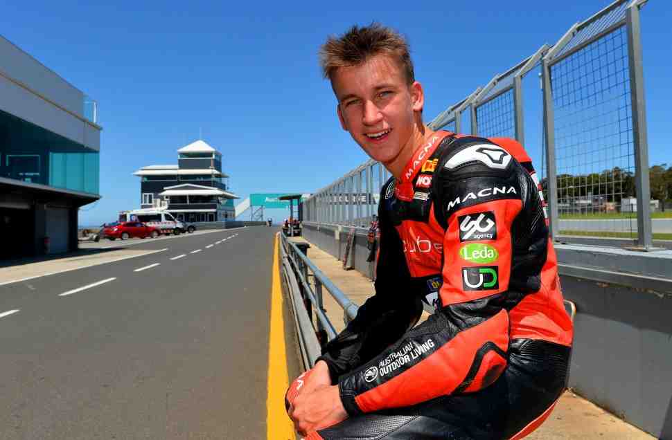 Новая волна: сын Троя Бейлисса добрался до World Superbike!