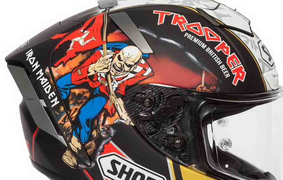 В британском стиле: SHOEI X-SPIRIT 3 - Hickman Trooper 2018 Replica