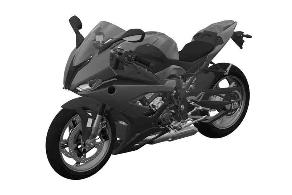 Китайцы показали дизайн BMW S1000RR 2019 года