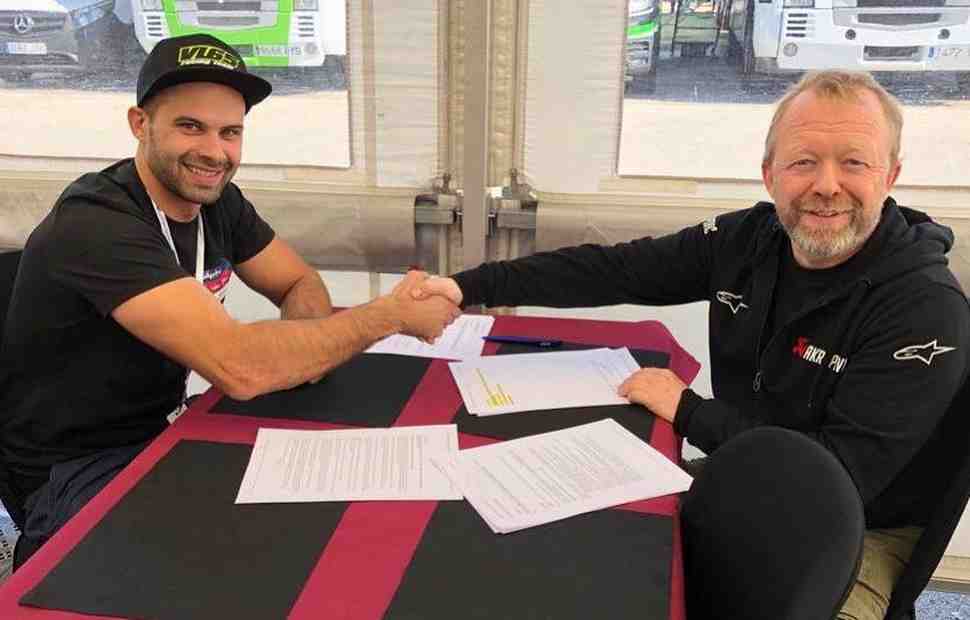 Владимир Леонов и Илья Михальчик - партнеры по Alpha Racing-Van Zon-BMW в IDM Superbike 2020