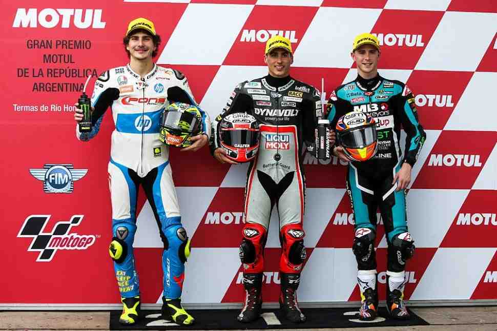 Moto2: Чави Виеха взял дебютную поул-позицию в Аргентине