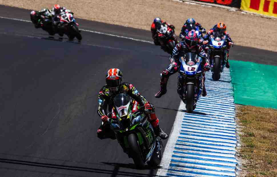 WSBK: Результаты 1-й гонки ESPWorldSBK пересмотрены - Джонатан Рэй наказан