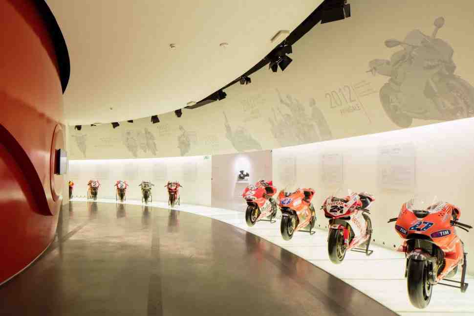 Виртуальный тур по музею Ducati в Борго-Панигале