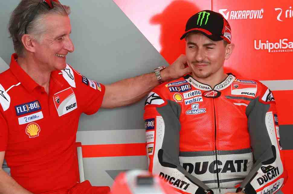 Ducati отпустит Лоренцо на все тесты MotoGP с Repsol Honda
