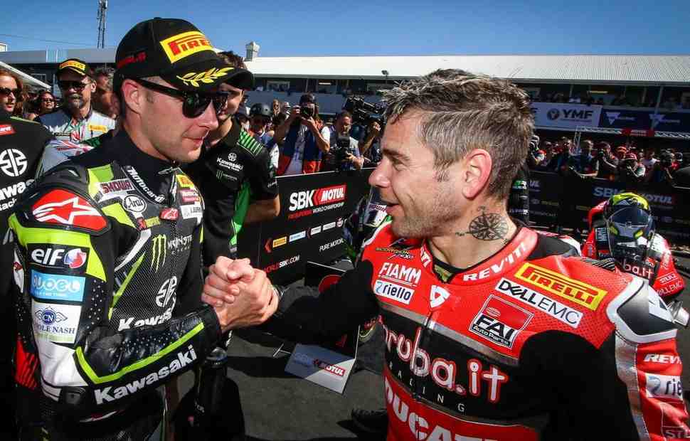 Рэй и Баутиста: двойное интервью претендентов на корону в World Superbike на EICMA-2019