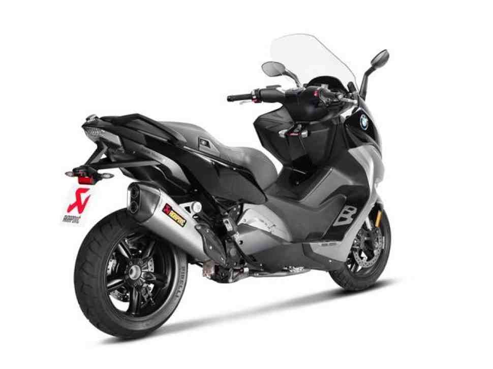 Akrapovic выпустил комплект выхлопа для BMW C650GT и C600 Sport