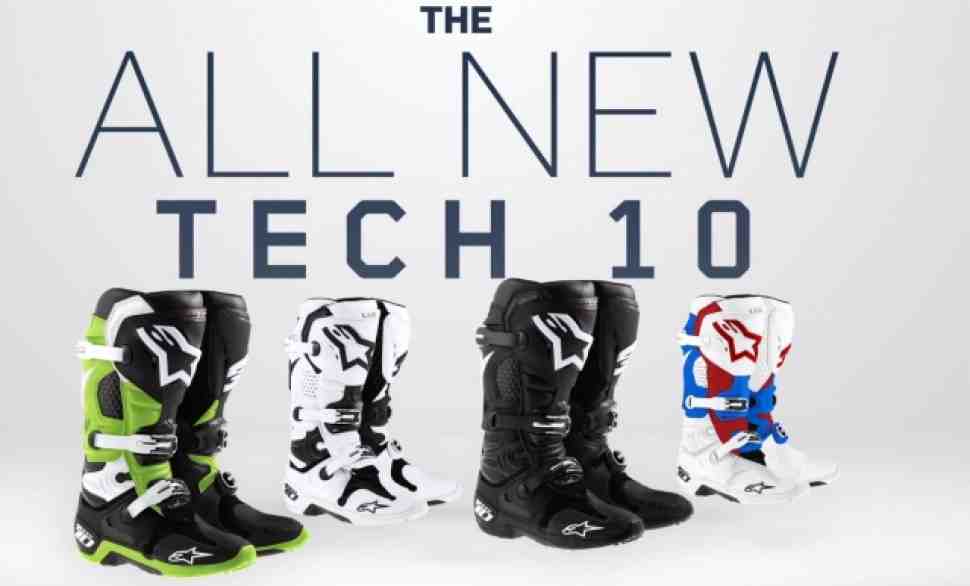 Alpinestars TECH 10 (2014) - видео и краткий обзор