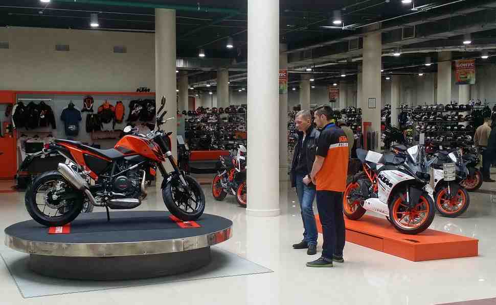 Дерзкие цены на новые мотоциклы KTM Duke и RC: от 159000 рублей