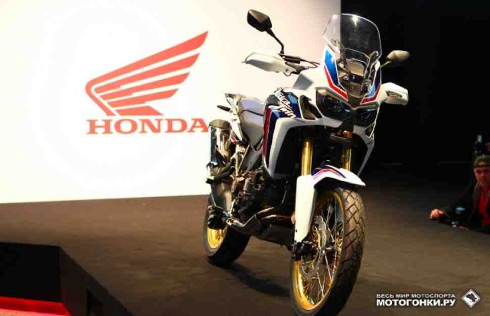 EICMA-2015: Honda Africa Twin (2016) - первые впечатления