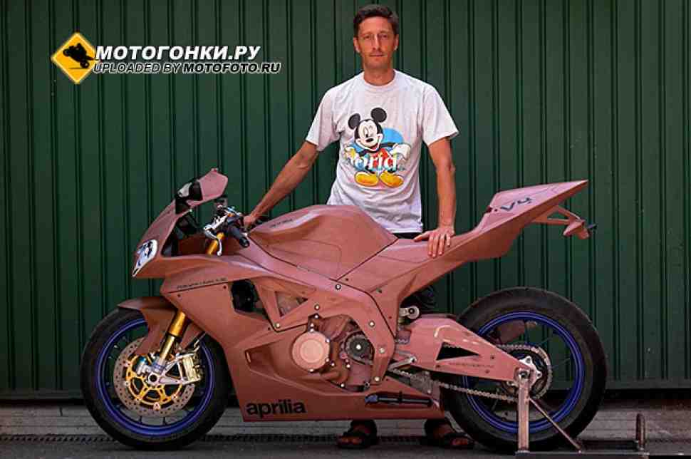 Эксклюзив: История дизайнера Aprilia RSV4 Сержио Роббьяно