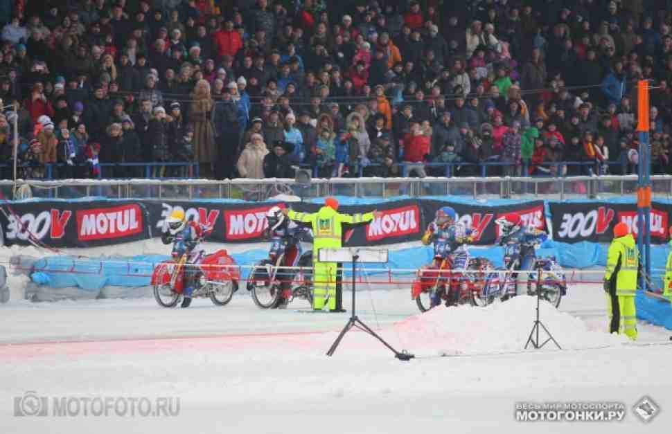 FIM Ice Speedway Gladiators: Красногорск 2015, видео