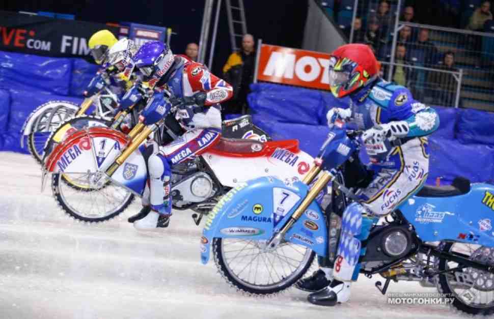 FIM Ice Speedway Gladiators в Ассене: первый день за Колтаковым