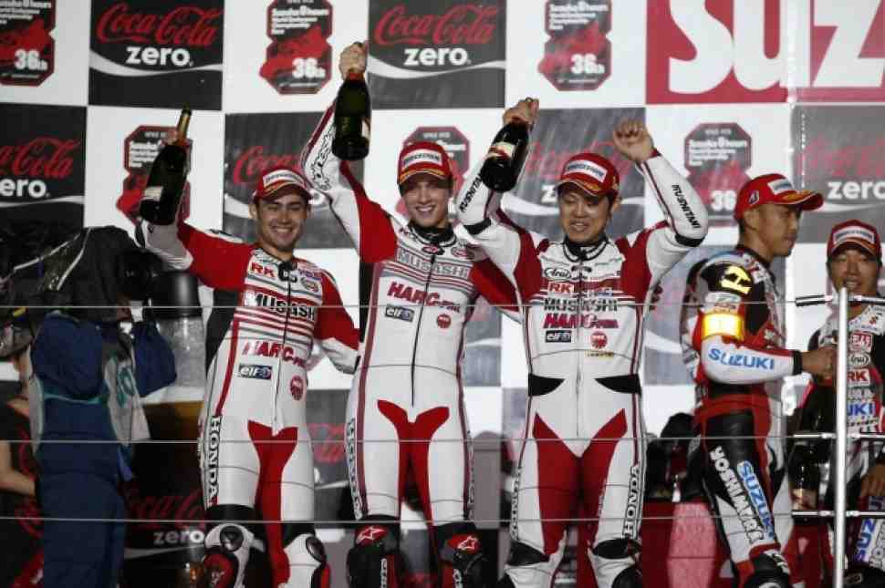 Хезлам и Ван дер Марк выиграли Suzuka 8H, Шванц - подиум