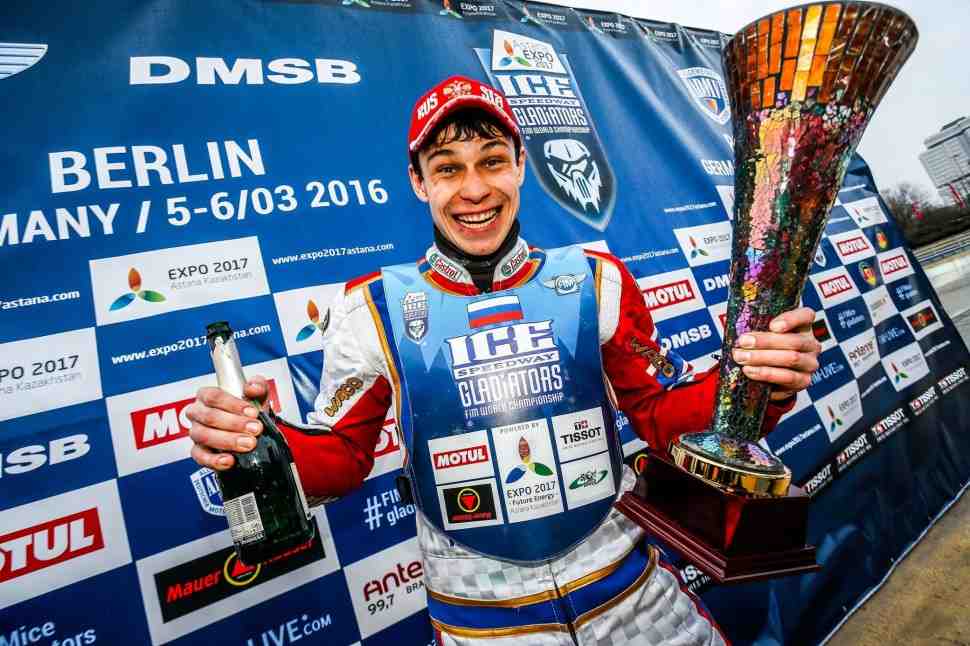 Ice Speedway Gladiators: Берлин поделили Кононов и Хомицевич