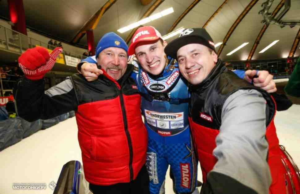 Ice Speedway Gladiators: Дмитрий Колтаков - чемпион ЛЧМ-2015